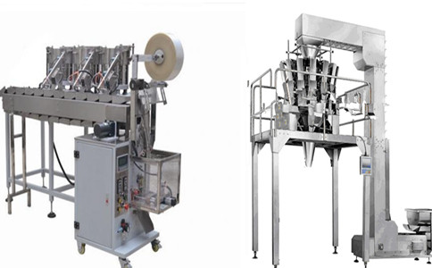 多頭組合稱(chēng)重顆粒包裝機